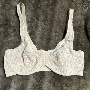 WACOAL Halo Lace Bra Nude # 65547 Sz 32 D
